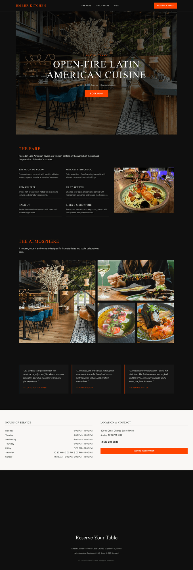 restaurant result with photo intelligence
